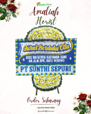 Papan Bunga Duka di Sekayu