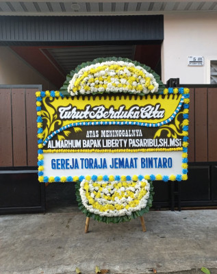 Papan Bunga Duka di Sekayu