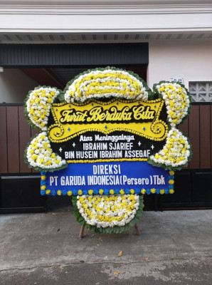Papan Bunga Duka di Sekayu