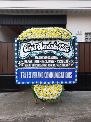 Papan Bunga Duka di Sekayu